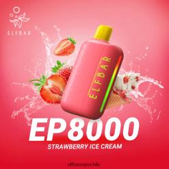 Comprar Elf Bar - ELFBAR EP8000 vaporizador desechable helado de fresa Z8PRPD316