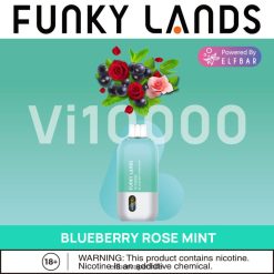 Elf Bar Vape Chile - ELFBAR Funky Lands Vi10000 vaporizador desechable arándano rosa menta Z8PRPD391