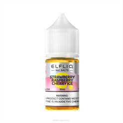 hielo de cereza de frambuesa de fresa ELFBAR ELFLIQ nic sal 30 ml 2R2832